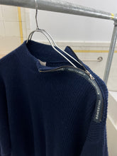 Load image into Gallery viewer, 1980s Marithe Francois Girbaud x Maillaparty Shoulder &amp; Hem Zip Sweater - Size M