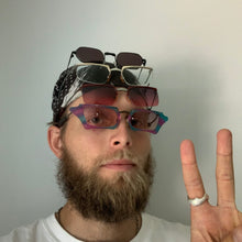 Load image into Gallery viewer, 1990s Issey Miyake x Alain Mikli Mutli-fold Funky Sunglasses - Size OS