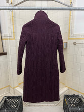 Load image into Gallery viewer, 2000s Mandarina Duck Wrinkled Contemporary Long Coat - Size S