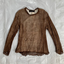 Load image into Gallery viewer, 1995 CDGH+ Distressed Mesh Layered Shirt - Size M