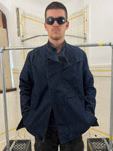 Load image into Gallery viewer, 1990s Vexed Generation Futuristic Denim Velcro Jacket - Size L