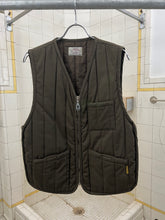 Load image into Gallery viewer, 1990s Armani Military Olive Quilted Vest - Size M