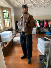 Load image into Gallery viewer, 1980s Massimo Osti x CP Company Shearling Collar Military Jacket with Removable Sleeves - Size XL