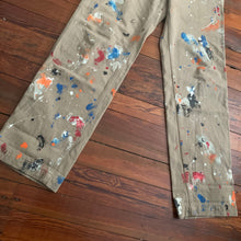 Load image into Gallery viewer, 2011 CDGH Tan Paint Splatter Pants - Size M