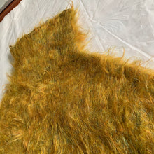 Load image into Gallery viewer, aw1994 Yohji Yamamoto Yellow Mohair Turtleneck Sweater - Size XL