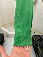 Load image into Gallery viewer, 1980s Katharine Hamnett Green Silk Cargo Shirt - Size M