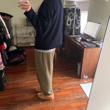 Load image into Gallery viewer, aw1995 Yohji Yamamoto Intasaria Flower Navy Sweater - Size M