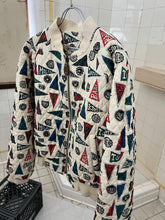 Load image into Gallery viewer, 1990s Armani Collegiate Flag Bomber - Size L