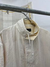Load image into Gallery viewer, 1980s Armani Crinkled Nylon Jacket with Faux Layered Closure - Size L