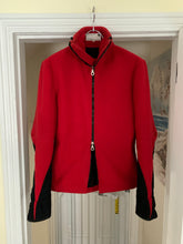 Load image into Gallery viewer, 1990s Vexed Generation Red Ninja Neck Fleece Zip Up - Size S
