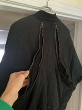 Load image into Gallery viewer, 1980s Issey Miyake Dual Backzip Heavy Cotton Bomber Jacket with Asymmetric Closure - Size XL