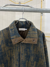 Load image into Gallery viewer, 1990s Armani Marbled Sweatshirt with Snaps - Size L