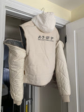 Load image into Gallery viewer, 1990s Armani Modular designs Hunting Jacket with Removable Hood and Quilted Sleeves - Size XL