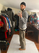 Load image into Gallery viewer, 1990s Armani Grey Paneled Mohair Sweater - Size XL
