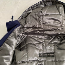 Load image into Gallery viewer, 1990s Katharine Hamnett Navy Parka - Size M