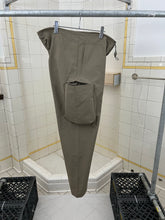 Load image into Gallery viewer, 2000s Mandarina Duck Khaki 'Cocoon' Aeropants with Egg Cell Cargo Pockets - Size OS