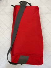 Load image into Gallery viewer, Late 1990s Mandarina Duck Oversize Red 'Basis' Duffle Bag - Size OS