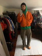 Load image into Gallery viewer, 1990s Armani Orange Nylon Safety Work Jacket - Size XL