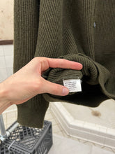 Load image into Gallery viewer, 1980s Marithe Francois Girbaud x Les Millesimes Batwing 3/4 Button Closure Knit - Size L