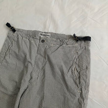 Load image into Gallery viewer, ss1999 Issey Miyake Grid Pattern Loose Pajama Trousers - Size XL