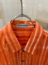 Load image into Gallery viewer, ss1996 Issey Miyake Men Orange Dyed Shirt - Size L
