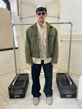 Load image into Gallery viewer, 1990s Armani Jeans Faded Green Trucker Jacket - Size L