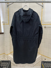 Load image into Gallery viewer, 2000s Mandarina Duck Hooded Long Coat with Neck Cutout - Size M