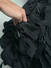 Load image into Gallery viewer, 1990s Vintage Nike Black Nylon Parachute Backpack - Size OS