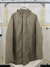 Load image into Gallery viewer, Late 1990s Mandarina Duck Khaki Hooded Down Parachute Parka - Size L