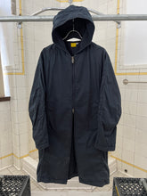 Load image into Gallery viewer, 2000s Mandarina Duck Hooded Long Coat with Neck Cutout - Size M