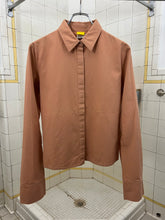 Load image into Gallery viewer, 2000s Mandarina Duck Cropped Dress Shirt with Back and Elbow Detailing - Size S