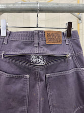 Load image into Gallery viewer, 1990s Marithe Francois Girbaud Paneled Oversized Shorts with Yoke Zipper Detail - Size M