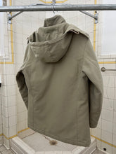 Load image into Gallery viewer, Late 1990s Mandarina Duck Beige Egg Cell Padded Jacket with Removable Hood - Size S