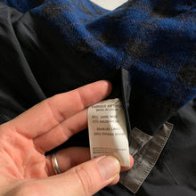 Load image into Gallery viewer, aw1996 Yohji Yamamoto Wool Plaid Long Coat - Size M
