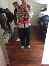 Load image into Gallery viewer, ss2018 CDGH+ Reversible Leopard Print Vest - Size L