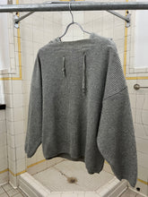 Load image into Gallery viewer, 1980s Marithe Francois Girbaud x Les Millesimes Ribbed Boat Neck Knit Hoodie - Size M