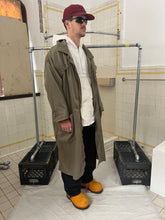 Load image into Gallery viewer, 1980s Marithe Francois Girbaud x Closed Trench Coat with Double Neck Closure - Size L