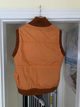 Load image into Gallery viewer, aw2000 Issey Miyake Orange Reversible Vest - Size M