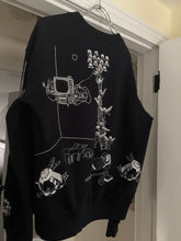 Load image into Gallery viewer, aw2002 Bernhard Willhelm Embroidered Graphic Crewneck - Size M