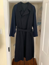 Load image into Gallery viewer, ss1998 Yohji Yamamoto Oversize Jersey and Gabardine Trench Coat - Size OS