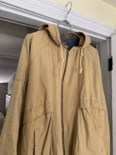 Load image into Gallery viewer, 1990s Armani Faded Yellow Paneled Hooded Work Jacket  - Size XL