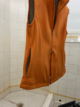 Load image into Gallery viewer, 2000s Mandarina Duck Orange Contemporary Vest - Size XS
