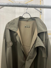 Load image into Gallery viewer, 1980s Marithe Francois Girbaud x Closed Trench Coat with Double Neck Closure - Size L