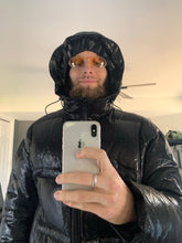 Load image into Gallery viewer, aw1999 Issey Miyake Coated Nylon Puffer Jacket with Exaggerated Hood - Size XL