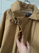 Load image into Gallery viewer, 1980s Emporio Armani Coated Cotton Wide Jacket with Packable hood and 3D front pockets - Size XL