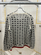 Load image into Gallery viewer, 2001 Comme des Garcons Low Gauge Knitted Cutout Sweater - Size S