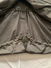 Load image into Gallery viewer, ss2004 Issey Miyake Military Khaki Bungee Cord Long Raincoat - Size M