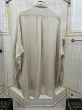 Load image into Gallery viewer, 1980s Katharine Hamnett Oversized Silk Shirt with Condom Pocket - Size OS