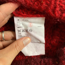 Load image into Gallery viewer, aw2006 Junya Watanabe Destroyed Red Mohair Knit - Size S