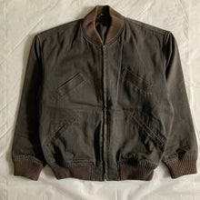 Load image into Gallery viewer, 1980s CDGH Dark Grey Bomber Jacket - Size L